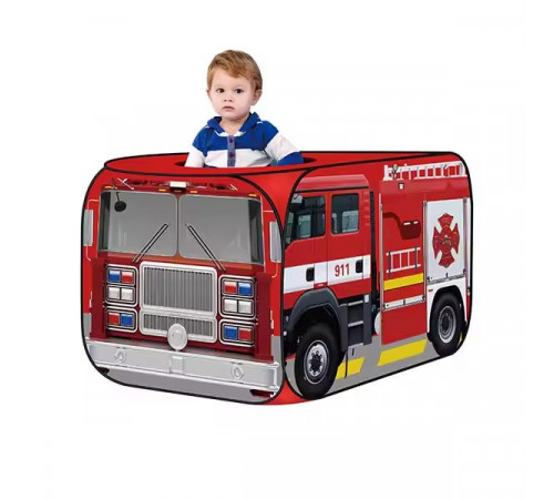 Дитячий намет Пожежна машина (600-8)