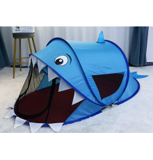Дитячий намет Акула (синій 600-55)