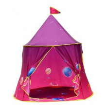 Дитячий намет Космічний корабель (фіолетовий 600-48)