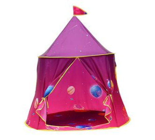 Дитячий намет Космічний корабель (фіолетовий 600-48)