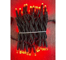 4486 -код 2025Черный ПроводГирлянда 8m80led2,30м Уличная Синий wire still h  9-5 (20)