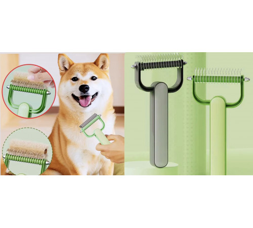 159 Щітка для вичісування вовни. Чесалка для тварин Чесалка Pet Comb 1-60 (240)