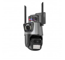 360   Камера    P11-6MP         Wifi ptz Dual leans 3mp+3mp=  6mp camera +12v2a power *icsee  (24)