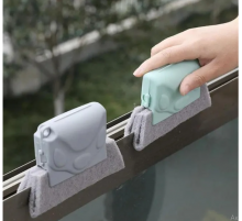 Щетка для мытья окон, губка-щётка для труднодоступных мест Cleaning brush	 140  (330)