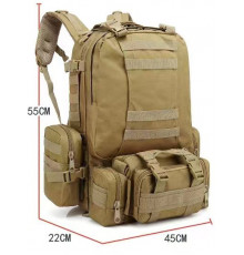 Військовий рюкзак BGINVEST -51009-6 ОЛИВКОВИЙ (30)