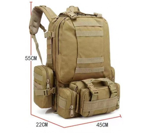 Військовий рюкзак BGINVEST -51009-6 ОЛИВКОВИЙ (30)