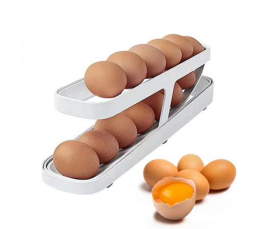 Полка Для яиц Автоматическая прокручивающаяся полка для яиц EGG RACK 	568 (120)