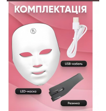 Маска Led macka для обличчя фототерапія та мікроструми шкіри 5786 (20)