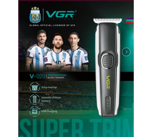 020 професійний тример для бороди VGR V-020 V-020 (40)