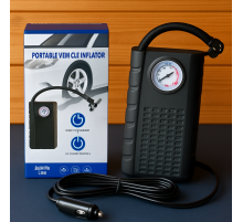 Портативний автомобільний насос 1322 від прикурювача (12V) з манометром (60)