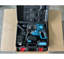 Перфоратор 2 аккумулятора 48 в electric hammer СИНІЙ 40-45 40-48 (5)