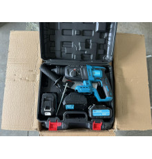 Перфоратор 2 аккумулятора 48 в electric hammer СИНІЙ 40-45 40-48 (5)