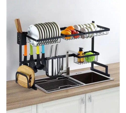 Сушарка з нержавіючої сталі,Storage Shelf Sink storage rack XL-738 (10)
