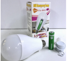 Лампочка с аккумулятором 18650 на патрон E27 BL Y3920G  bulb	  ITEM NO.:2916 (100)