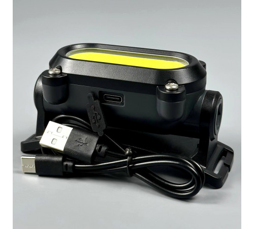 Ліхтар налобний BL-209 Red light (COB, Li-Ion аккумулятор, Waterproof, Type-C)