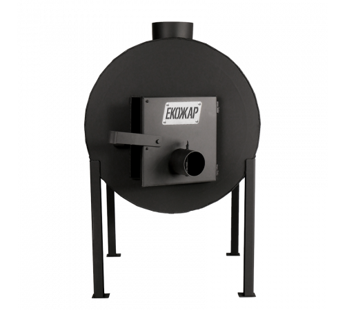 Дровяная печь буржуйка Экожар (ранее «Брест») Про 500 вертикальная