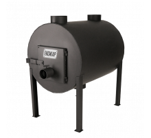 Дровяная печь буржуйка Экожар (ранее «Брест») Про 500 вертикальная