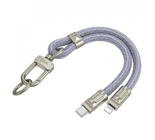 Шнурок-тримач з кабелем Hoco GH5 Elegant на руку Type-C to Lightning PD20W 0,21m