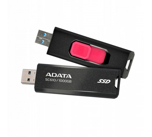 Портативний SSD ADATA SC610 1TB USB 3.2  550/500Mb/s Black (SC610-1000G-CBK/RD)