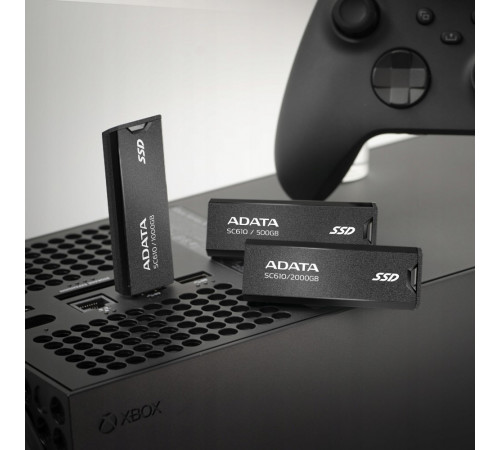 Портативний SSD ADATA SC610 1TB USB 3.2  550/500Mb/s Black (SC610-1000G-CBK/RD)