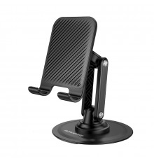 Держатель для телефона BOROFONE BH128 Admirado dual-axis rotating desktop stand Black (6941991120589)