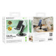 Тримач для телефона BOROFONE BH128 Admirado dual-axis rotating desktop stand Black (6941991120589)