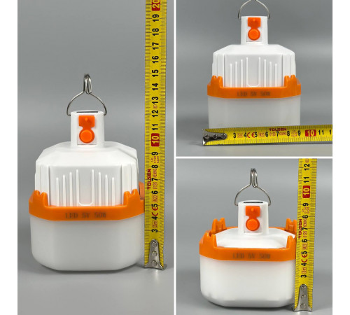 Лампа для кемпінгу HT-855-50W (вбуд. акум.) (з індикатором) (12,0 см)