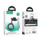 Автотримач для телефона HOCO H77 View folding magnetic ring car holder (center console) Black Metal Gray (6942007647878)