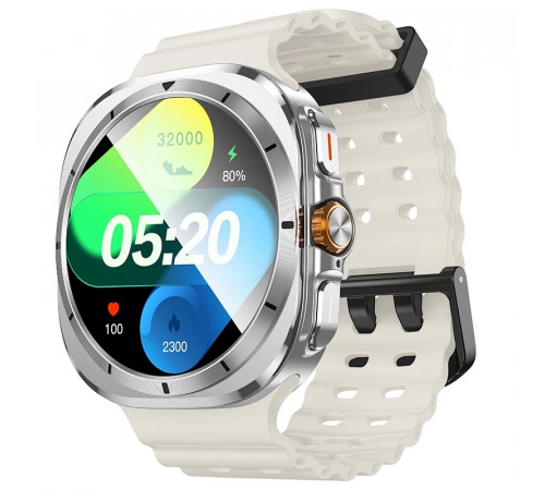 Смарт-годинник HOCO Y29 38mm.. 220 mAh Smart sports watch (call version) Silver (6942007648523)