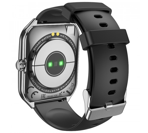 Смарт-годинник HOCO Y28 AMOLED 49mm. 200 mAh. IP67 Smart sports watch (call version) Black (6942007648479)