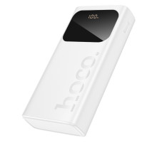 Зовнішній акумулятор HOCO J144A Hymn power bank(30000mAh) White (6942007642149)