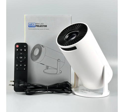 Проектор HY300 (Android 12, 120 lumen, Bluetooth+WiFi, 1280*720P)
