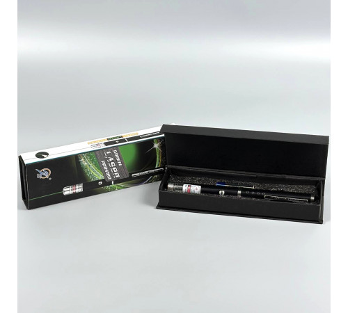 Лазерна указка 803-1 (2 акумулятори AAA, 1 насадка)