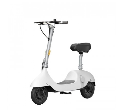 Електросамокат з сидінням OKAI Ceetle PRO EA10C White 10', 350(900)W, 25Km/h, 10.4Ah, 55Km, 20%, NFC, App.29kg (EA10C-W)
