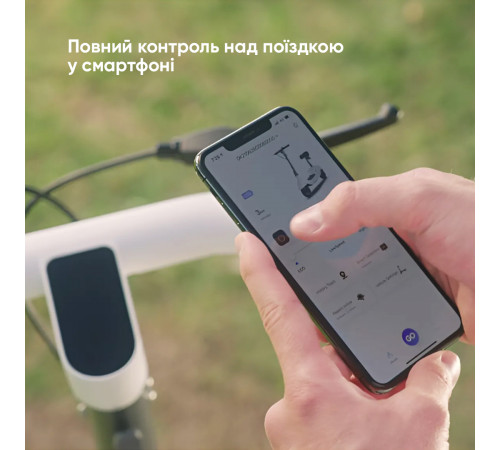 Електросамокат з сидінням OKAI Ceetle PRO EA10C White 10', 350(900)W, 25Km/h, 10.4Ah, 55Km, 20%, NFC, App.29kg (EA10C-W)