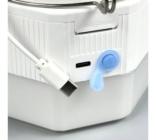 Лампа для кемпінгу New Energy з Solar panel (3 акумулятори 18650) 9,0 см