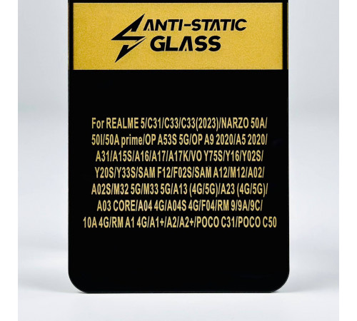 Захисне скло 6D Anti-Static Glass Samsung A02S-A02-A03-A03 Core-A03S-A04-A04S-A04e 4G-A04 Core