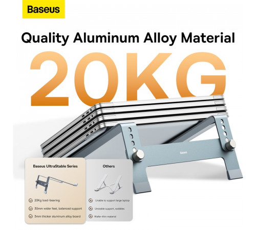Підставка для ноутбука Baseus UltraStable Series 4-Gear Adjustable (B10053100811-00)