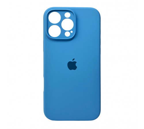 Чохол для смартфона Silicone Full Case AA Camera Protect for Apple iPhone 16 Pro 49,Cornflower (FullAAi16P-49)