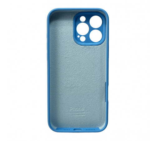 Чохол для смартфона Silicone Full Case AA Camera Protect for Apple iPhone 16 Pro 49,Cornflower (FullAAi16P-49)