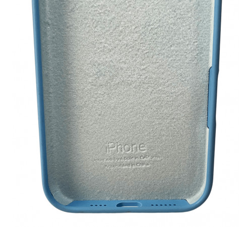 Чохол для смартфона Silicone Full Case AA Camera Protect for Apple iPhone 16 Pro 49,Cornflower (FullAAi16P-49)