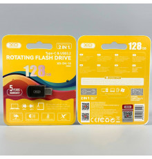 USB флеш XO DK10 128GB Type-C+USB3.2 Швидкісна