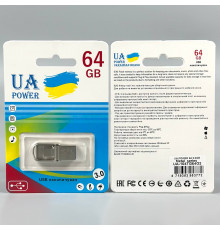 USB флеш UA Power 64Gb Metal USB3.0+Type-C Швидкісна