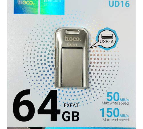 USB флеш Hoco UD16 64GB Smart USB3.0 Швидкісна