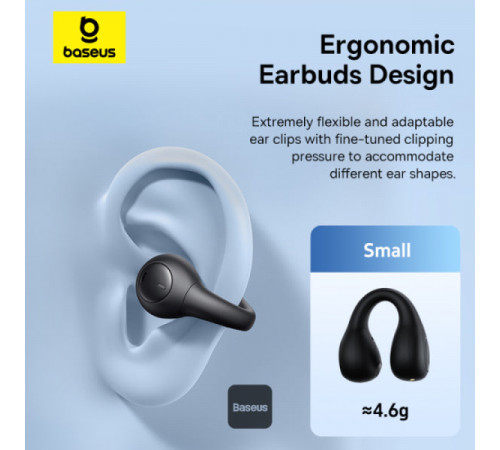 Бездротові навушники Baseus AirGo AS01 Open-Ear (A00069101223-00)