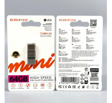 USB флеш Borofone BUD6 64GB Elegance mini USB3.0 Швидкісна