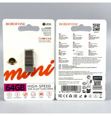 USB флеш Borofone BUD6 64GB Elegance mini USB3.0 Швидкісна