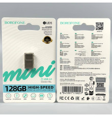 USB флеш Borofone BUD5 128GB Finesse mini USB2.0