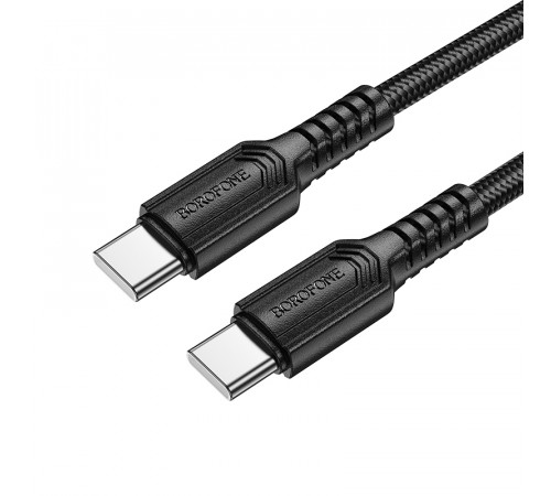 Data Cable Borofone BX116 Certain Type-C to Type-C 60W 1m