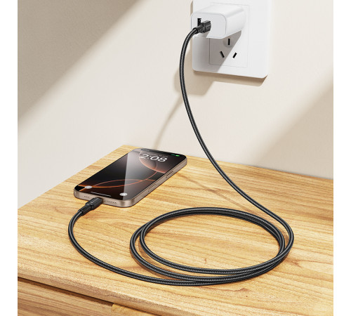 Data Cable Borofone BX116 Certain Type-C to Type-C 60W 1m